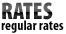 RATES - Regular Rates